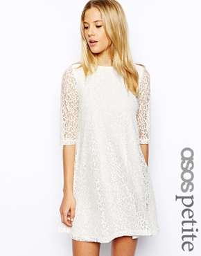 Bílé šaty, asos.com