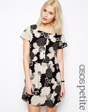 Černobílé šaty, asos.com