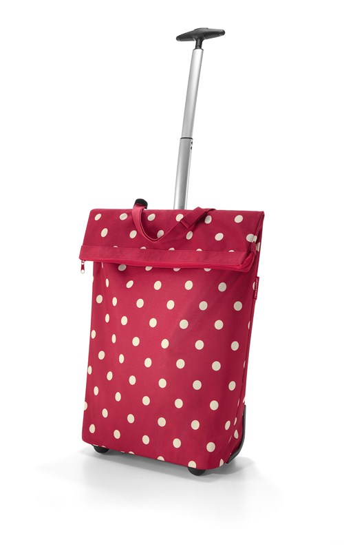 autor: Taška na kolečkách TROLLEY M ruby dots – Reisenthel