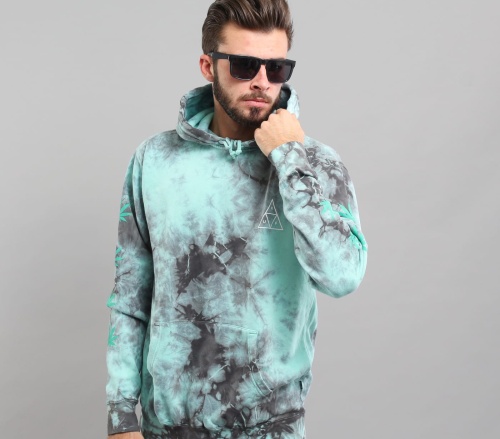 HUF Sweatshirt 420 Overdyed Plantlife