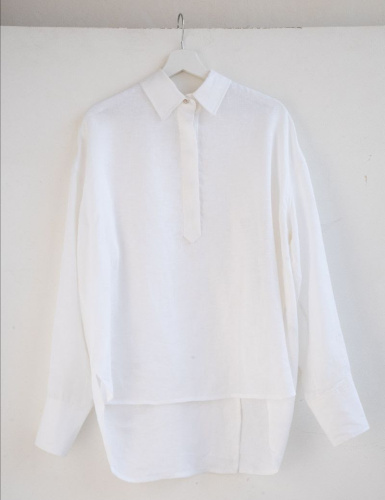 Leeda Wrap Shirt s propínací légou a prodlouženou zadní délkou