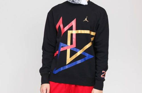 Air Jordan M J Sport DNA HBR Fleece PO Crew